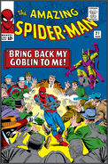 Amazing Spider-Man #27 "Bring Back My Goblin to Me!" Release Date: August, 1965