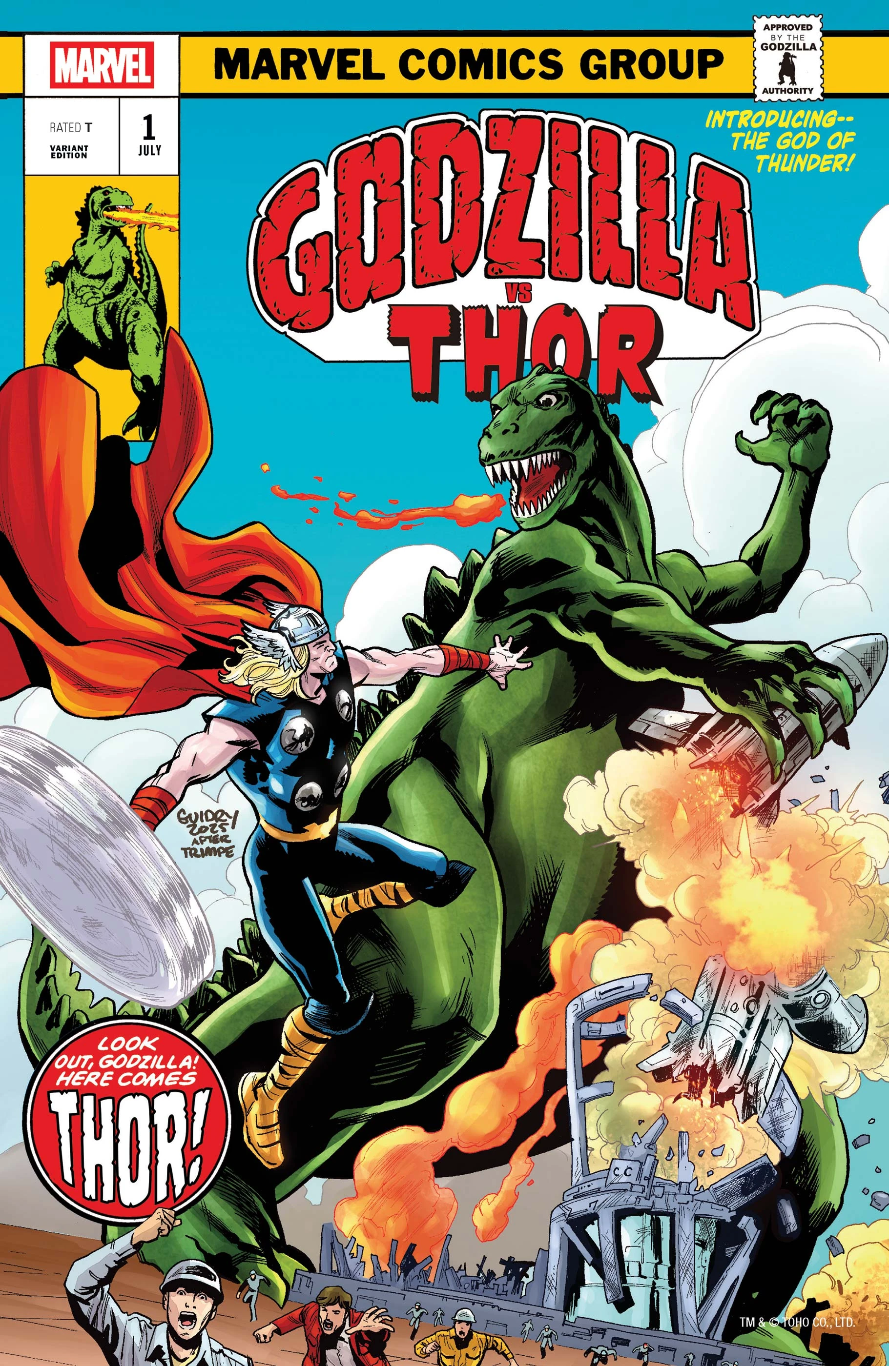 Heft (Godzilla King of the Monsters Homage Variant)