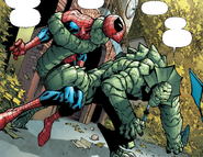 Iguana (Earth-616) vs Peter Parker (Earth-616) from Amazing Spider-Man Vol 3 16 Page 5