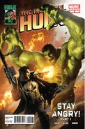 Incredible Hulk Vol 3 #8 "Stay Angry! (Part 1)" (July, 2012)