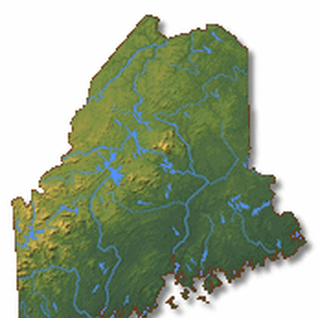 Map Of Belgrade Lakes Maine Maine (State) | Marvel Database | Fandom
