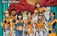 With the New Mutants Squad From New X-Men: Academy X Yearbook #1