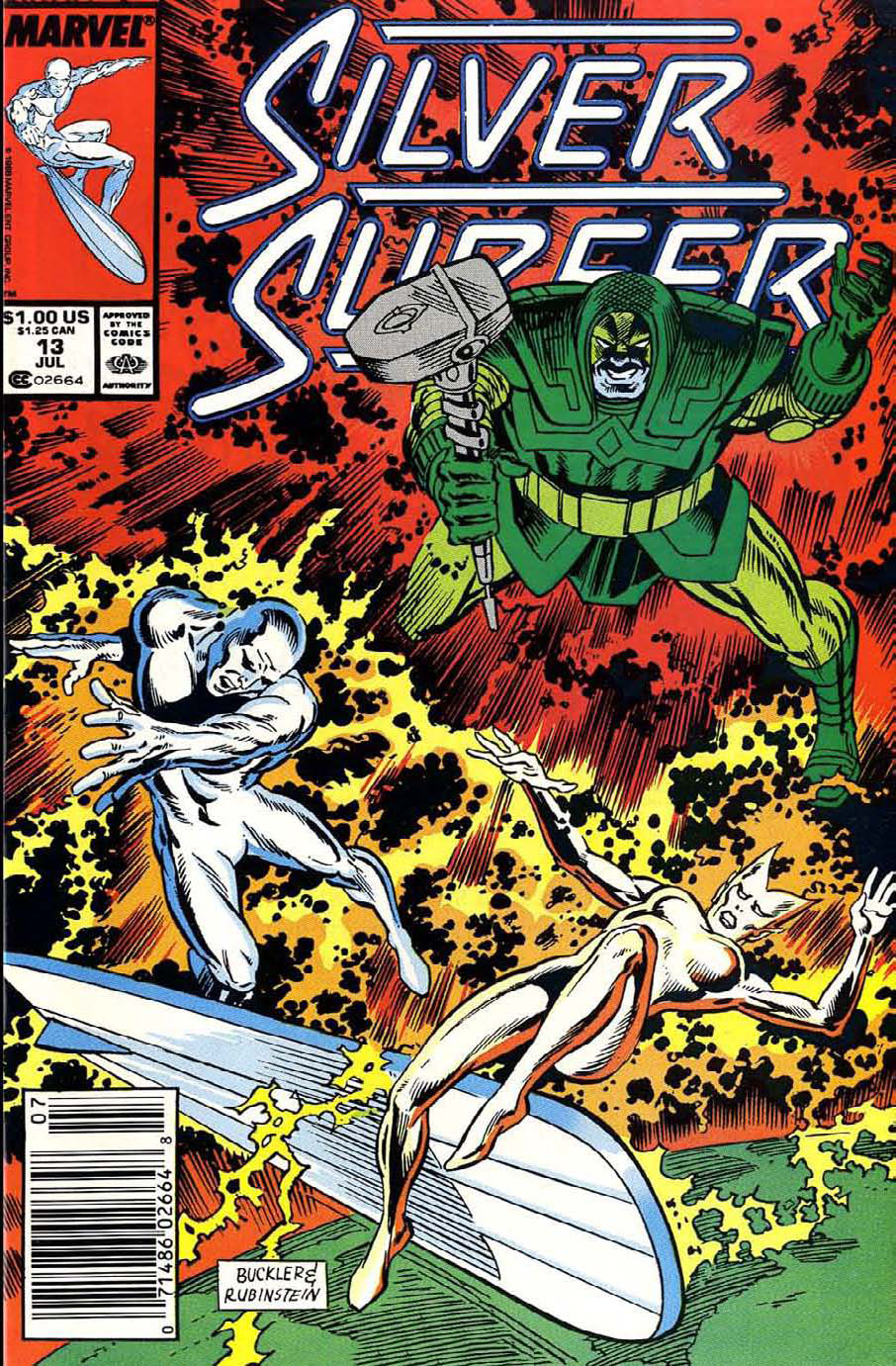 3冊　The Silver Surfer #1,2 Marvel Age #71 Silver Surfer Lot Marvel Age #71 VF/NM #1 2 4 100 75 Classic