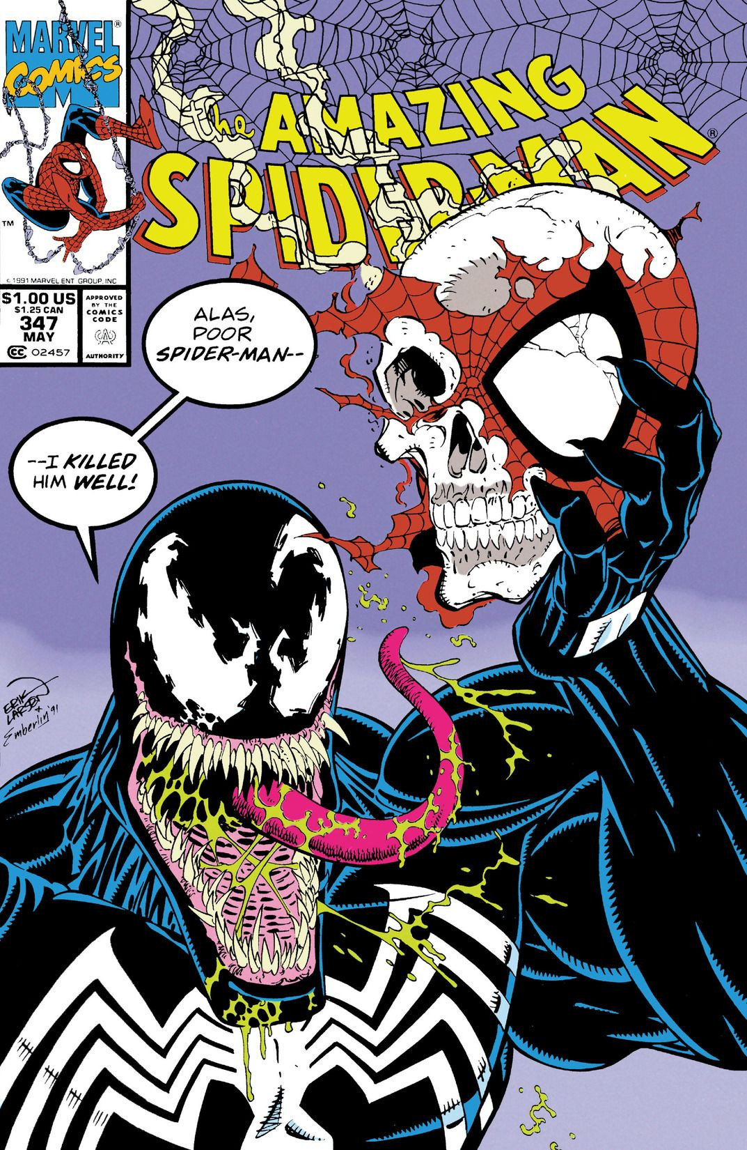 venom spiderman comic