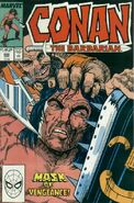 Conan the Barbarian #222 "The Mask of Vengeance" (September, 1989)
