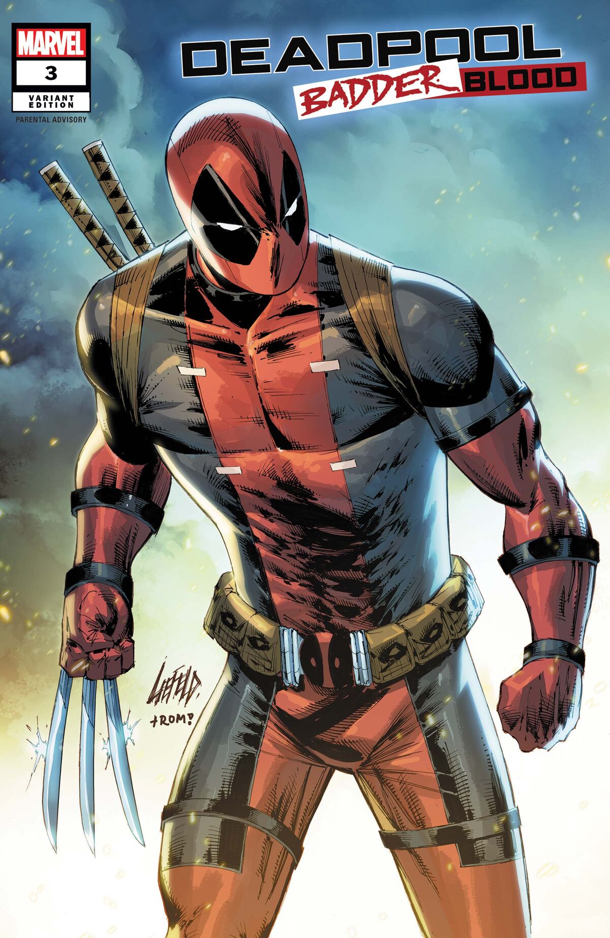 アメコミ・英語版　デッドプール　DEADPOOL: BAD BLOOD Amazon.com: Deadpool: Bad Blood: 9781302901530: Liefeld, Rob