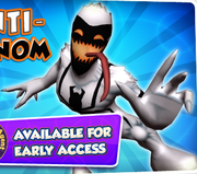 Edward Brock (Earth-91119) and Anti-Venom (Symbiote) (Earth-91119) from Marvel Super Hero Squad Online 0001