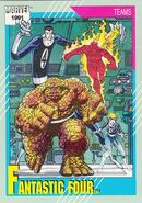 Fantastic Four (Earth-616) from Marvel Universe Cards Series II 0001