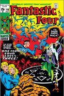 Fantastic Four #110 "One from Four Leaves Three!" Release date: February 16, 1971 Cover date: May, 1971