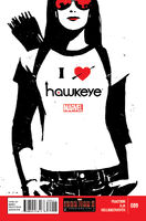 Hawkeye (Vol. 4) #9 "Girls" Release date: April 10, 2013 Cover date: June, 2013