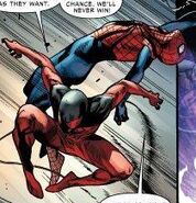 With Ben Reilly of Earth-94 From Amazing Spider-Man (Vol. 3) #10