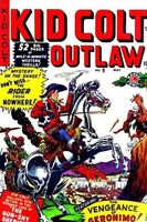 Kid Colt Outlaw #9 "The Man from Nowhere!" Release date: January 24, 1950 Cover date: May, 1950