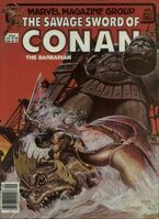 Savage Sword of Conan #80 "Colossus of Argos" Release date: June 29, 1982 Cover date: September, 1982