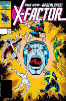 X-Factor #6 "Apocalypse Now!" Release date: April 15, 1986 Cover date: July, 1986