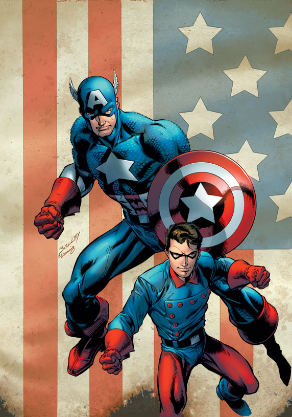 アメコミ Captain America and Bucky - 青年漫画