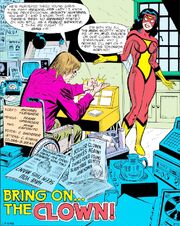 Jessica Drew (Earth-616), Scotty McDowell (Earth-616), Scotty McDowell's Apartment from Spider-Woman Vol 1 22 001