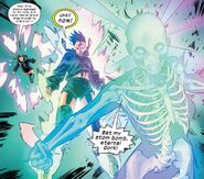 Unleashing her atomic blast, in X-Terminators (Vol. 2) #5