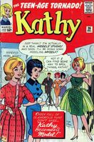 Kathy #26 "Kathy Becomes A Model!" Release date: October 1, 1963 Cover date: December, 1963