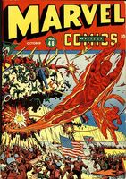 Marvel Mystery Comics #48 "Horror of the Masked Fiend" Release date: August 25, 1943 Cover date: October, 1943