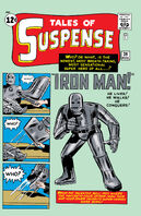 Tales of Suspense #39 "Iron Man Is Born!" Release date: December 10, 1962 Cover date: March, 1963