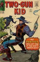 Two-Gun Kid #77 "The Panther Will Get You If You Don't Watch Out" Release date: June 1, 1965 Cover date: September, 1965