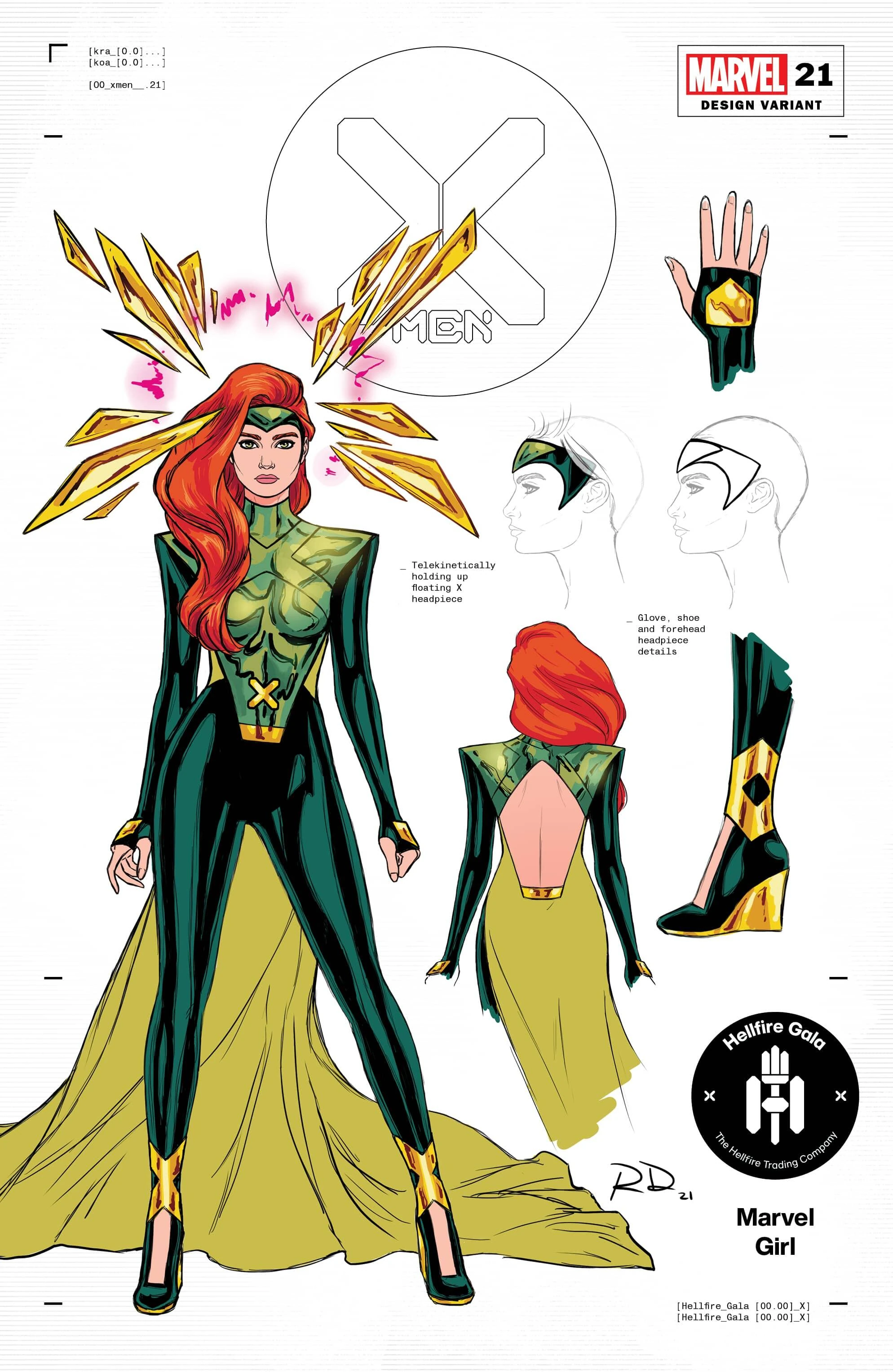 Heft (Jean Grey Design Variant)