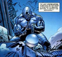 Carl Creel (Earth-9997) and Ultron (Earth-9997) from Universe X Vol 1 4 001