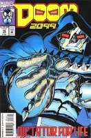 Doom 2099 Vol 1 16.jpg (373 KB) Doom 2099 #16 "Long Live... King Doom The First!" Release date: February 15, 1994 Cover date: April, 1994