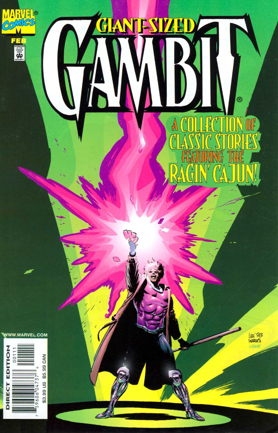アメコミリーフ Gambit #1 CGC 9.6 アメコミリーフ Gambit #1 CGC 9.6（UNCANNY X-MEN #266 CGC SS
