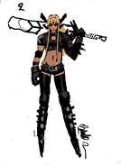 Revolution Team Costume Concept Art by Chris Bachalo