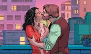 Besando a Roger Gocking De Spider-Woman Vol 6 #17