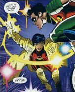 Attacking Robin, in Marvel Versus DC #3