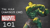 Marvel 101 S1E66 "Orphaned Genius - Hulk (Amadeus Cho)" (November 16, 2016)