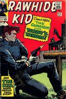 Rawhide Kid #42 "Gunfight With Yerby's Yahoos!" Release date: July 9, 1964 Cover date: October, 1964