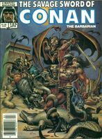 Savage Sword of Conan #123 "Secret of the Great Stone" Release date: February 4, 1986 Cover date: April, 1986