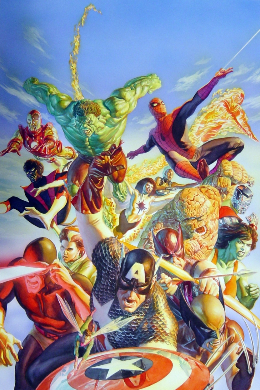 Avengers: Secret Wars Poster inspired by Secret Wars #8 (1984