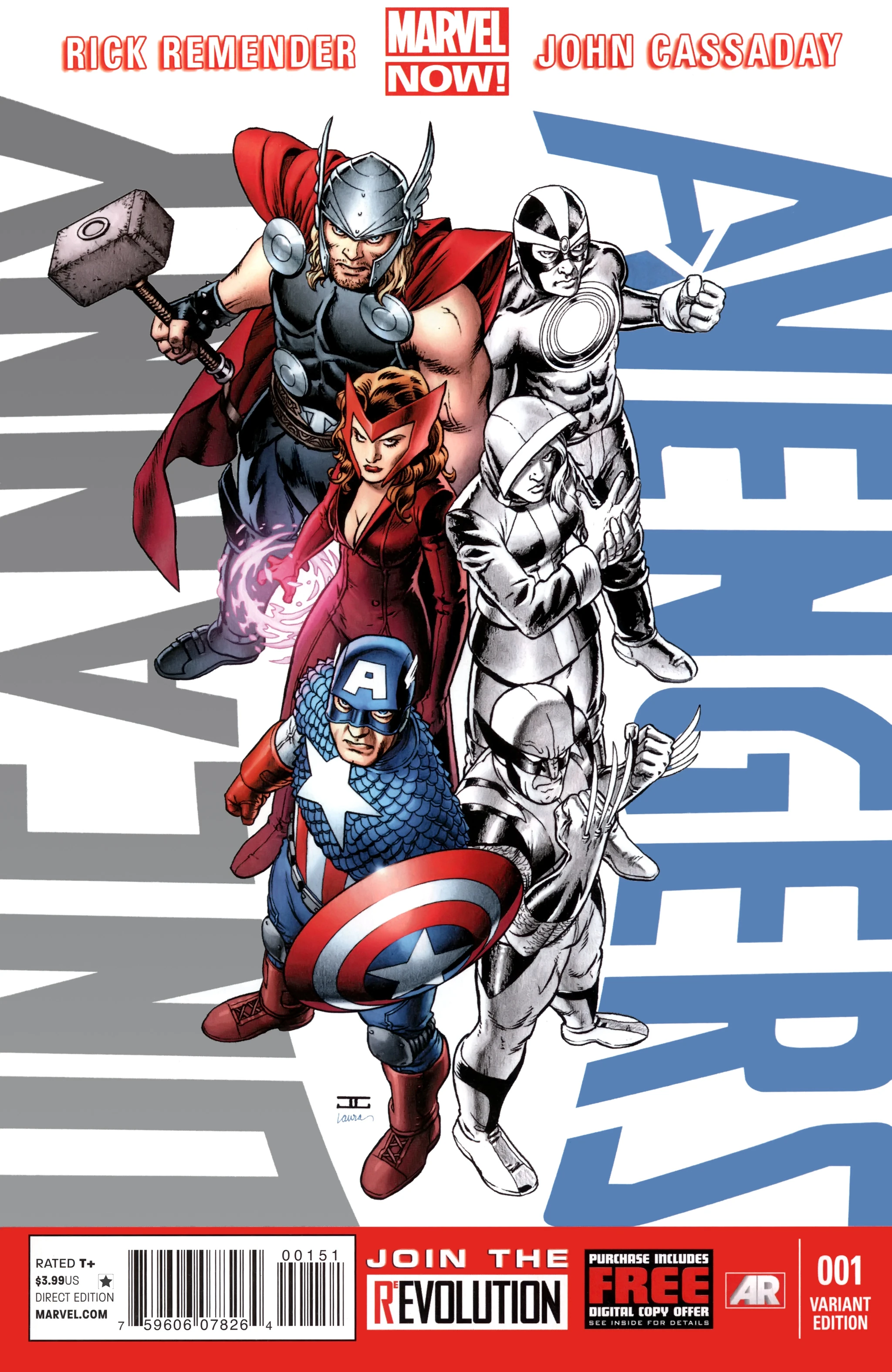 Heft (Cassaday Avengers Variant)