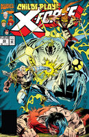 X-Force #33 "Rules Were Made to Be Broken (Child's Play, Pt. 3)" Release date: February 22, 1994 Cover date: April, 1994