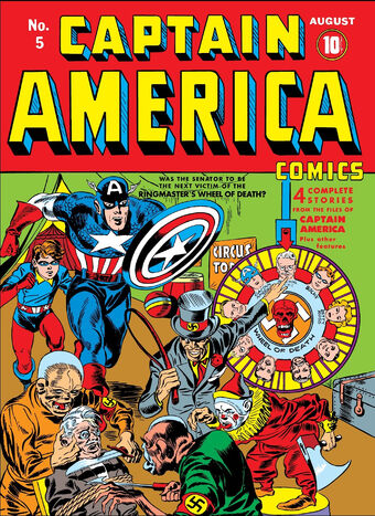 Captain America Comics Vol 1 5 Marvel Database Fandom