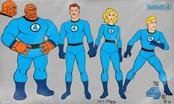 Earth-828 Fantastic Four cartoon (Earth-TRN1655)