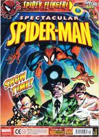 Spectacular Spider-Man (UK) #221 "Show Time" Cover date: June, 2011