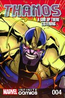 Thanos: A God Up There Listening Infinite Comic #4 Release date: August 28, 2014 Cover date: October, 2014