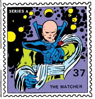 Marvel The Watcher Uatu Blue Shoes Cosplay Boots