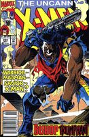 Uncanny X-Men #288 "Time and Place" Release date: March 3, 1992 Cover date: May, 1992
