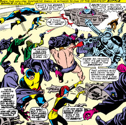 X-Men (Earth-616), Factor Three (Earth-616) and Mutant Master (Earth-616) from X-Men Vol 1 39 001