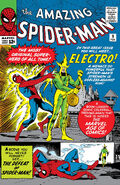 Amazing Spider-Man #9 "The Man Called Electro!" Release Date: February, 1964 (First Appearance and Origin of Electro)