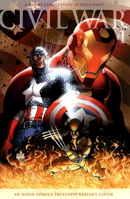Civil War Vol 1 1 Aspen Comics Variant