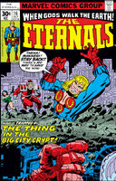 Eternals #16 "Big City Crypt" Release date: July 12, 1977 Cover date: October, 1977