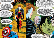 Jennifer Ransome (Earth-616), Steven Rogers (Earth-616), and Charles Xavier (Earth-616) from Avengers Vol 1 369 0001