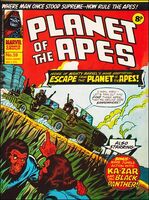 Planet of the Apes (UK) #59 Cover date: December, 1975
